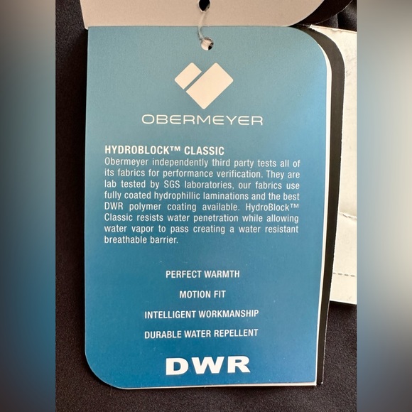 NWTs Obermeyer Women’s Hillary Stretch Soft Shell Ski Pant. Black. - Picture 13 of 15